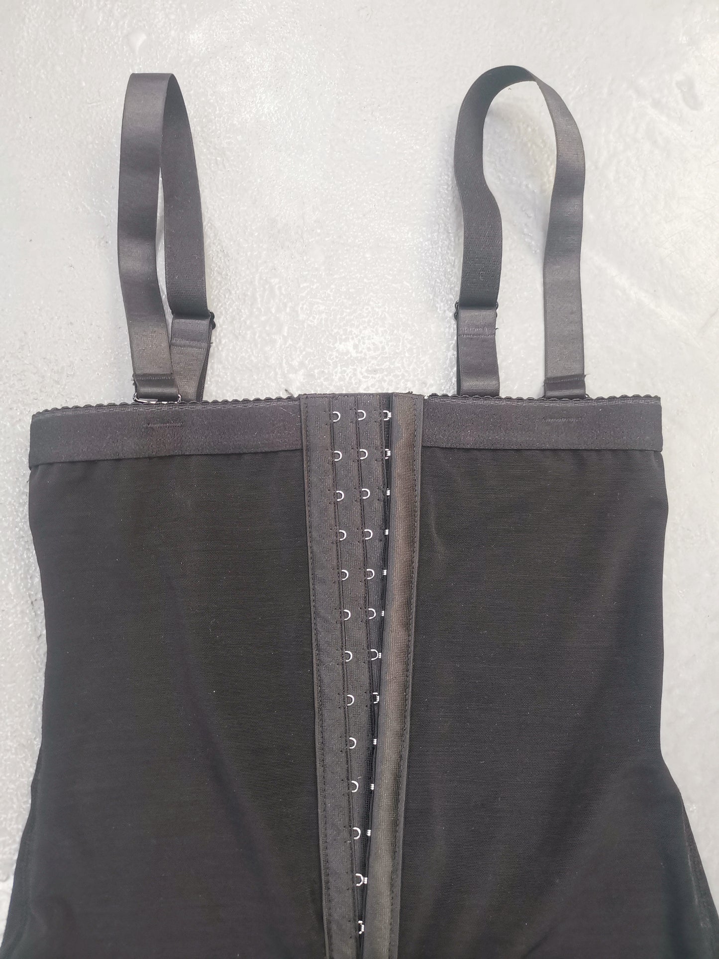 High Waist Three Breasted Crotch Zipper Belly Contracting Waist Slimming Butt Lift Underwear One Piece Corset