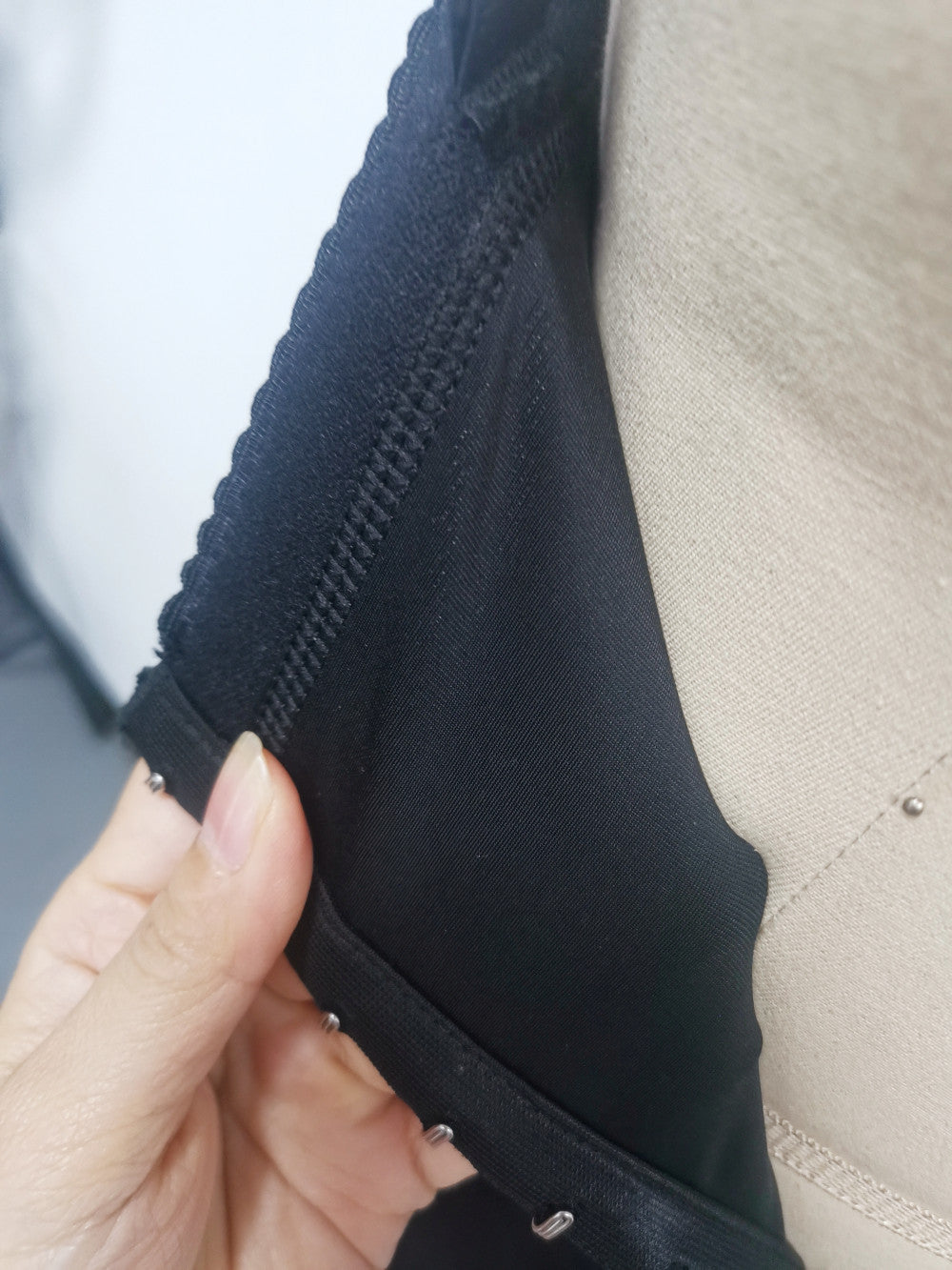 High Waist Three Breasted Crotch Zipper Belly Contracting Waist Slimming Butt Lift Underwear One Piece Corset