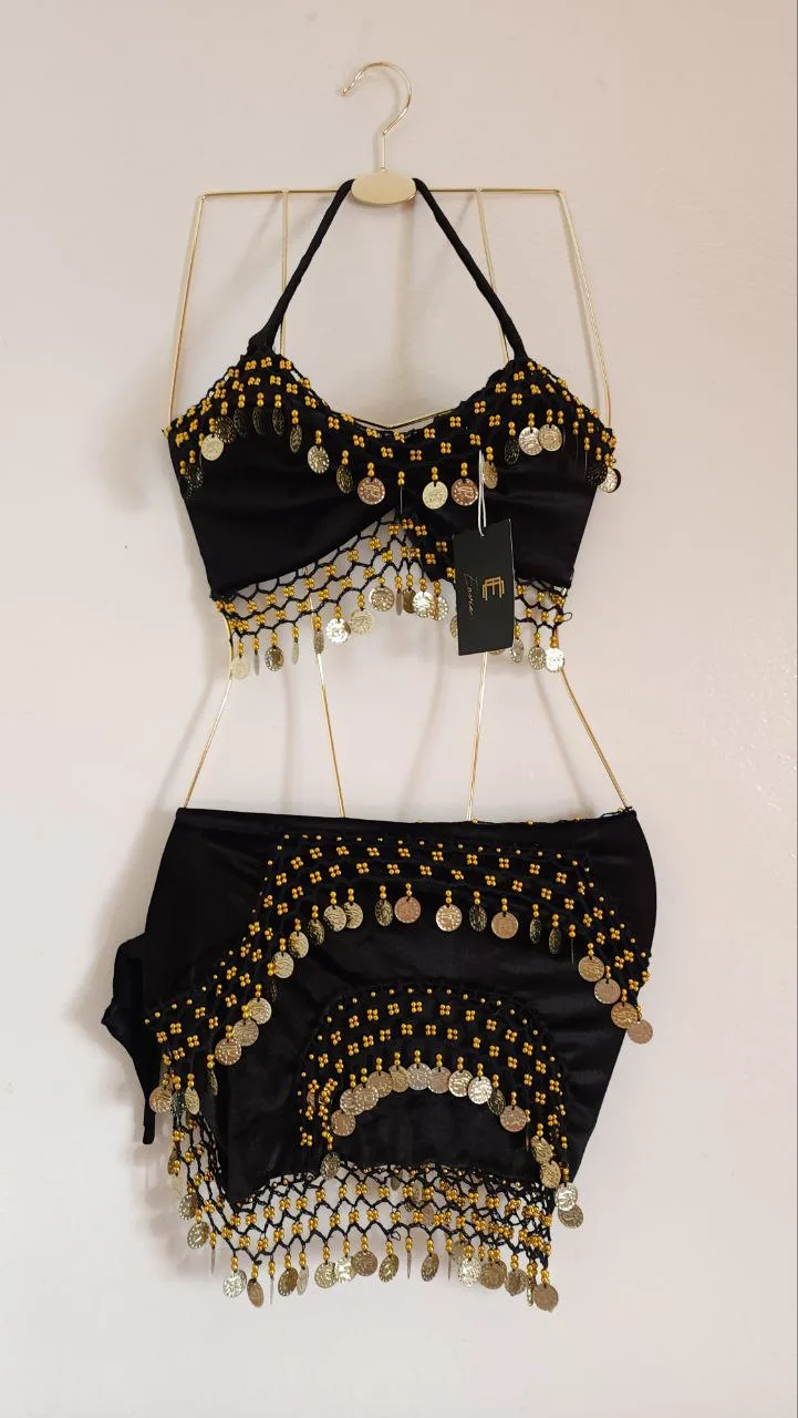 Tenue de danse orientale 2 pièces taille standard