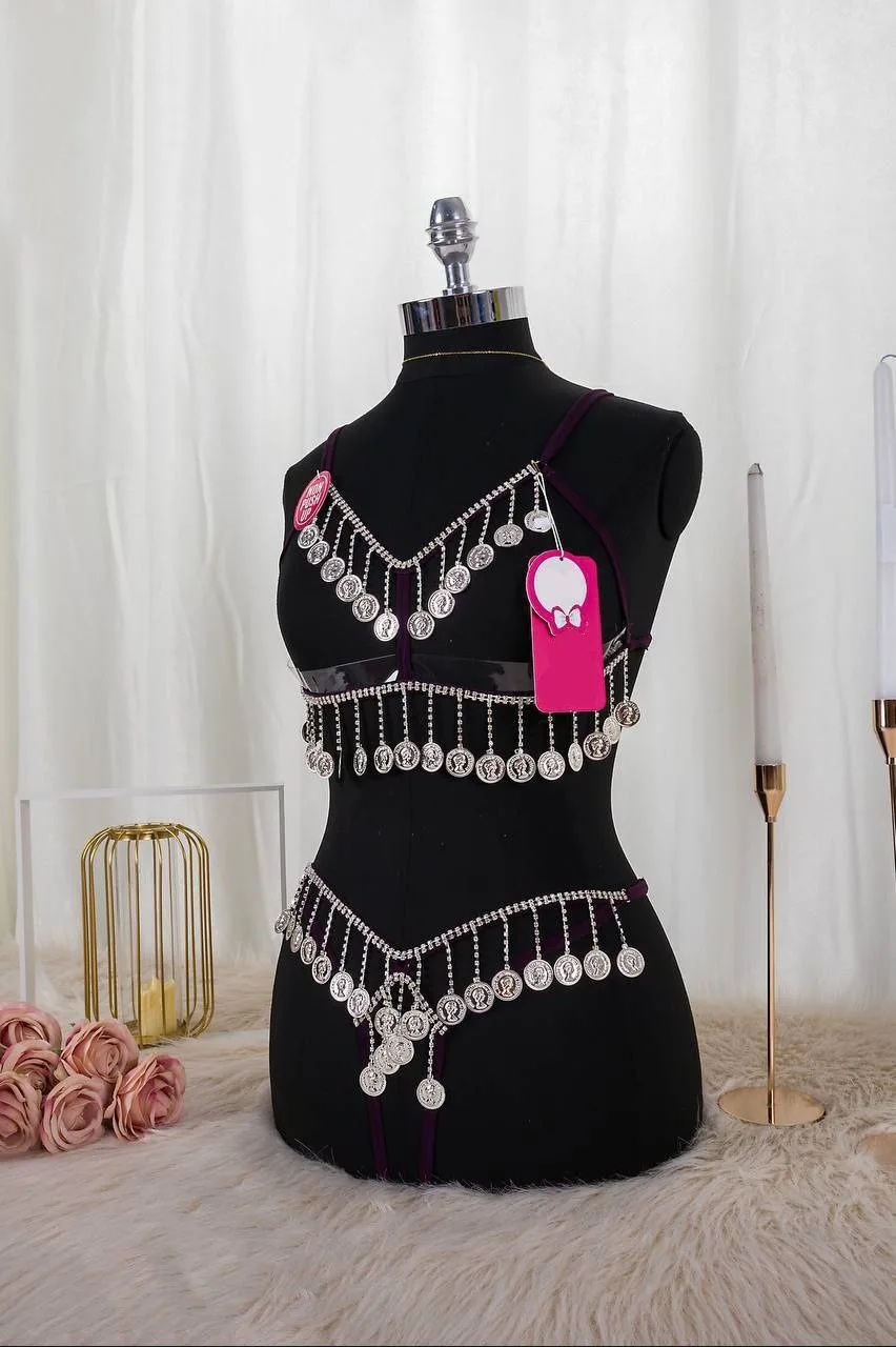 Tenue de danse orientale 2 pièces — modèle 2