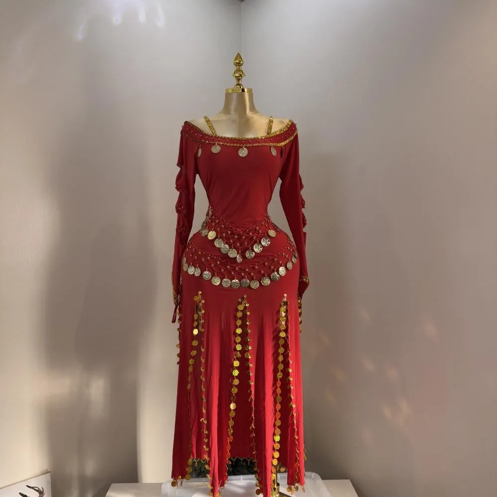 Robe de danse orientale sexy