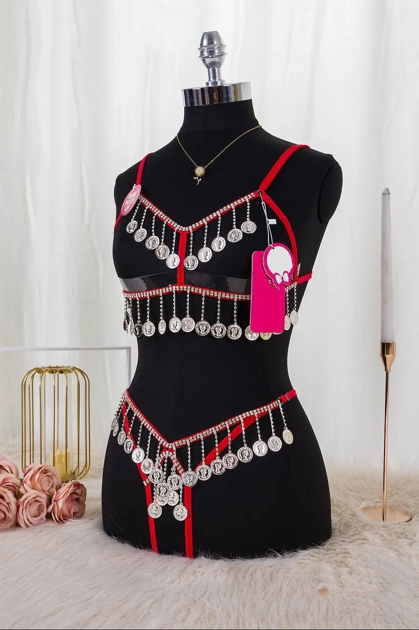 Tenue de danse orientale 2 pièces